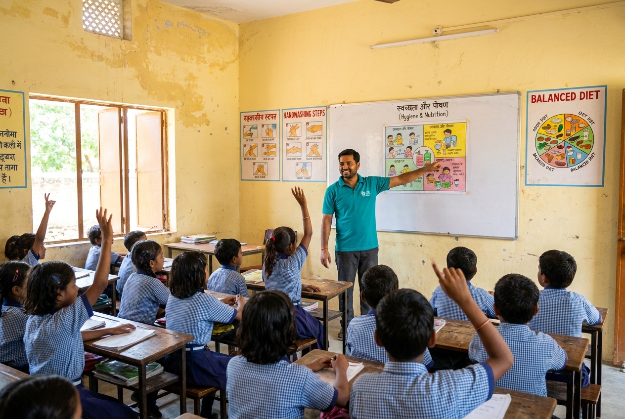Health awareness workshop for school students
